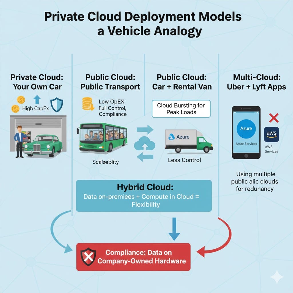 Comparison of Public, Private, and Hybrid Cloud Models